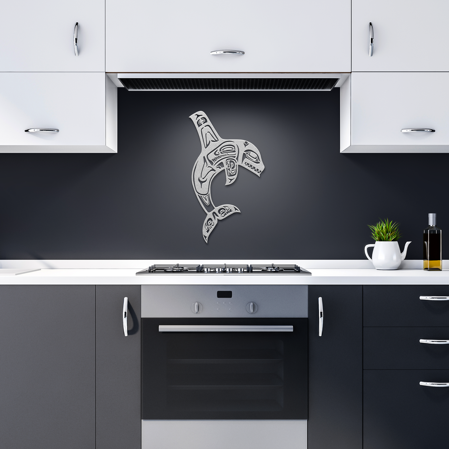 Northwest_Tribal_Orca_Totem_Pole_Metal_A_Silver_Dark_Kitchen_Mockup.png