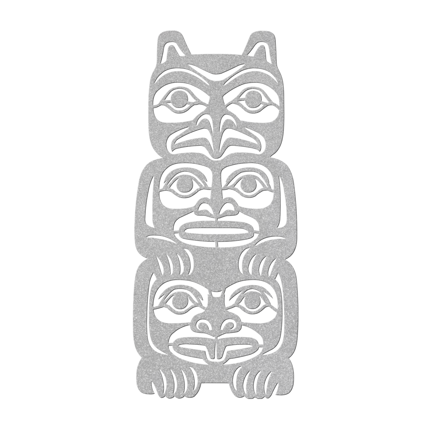 Northwest_Tribal_Totem_Pole_Metal_Sign__Silver_Transparent_Mockup.png