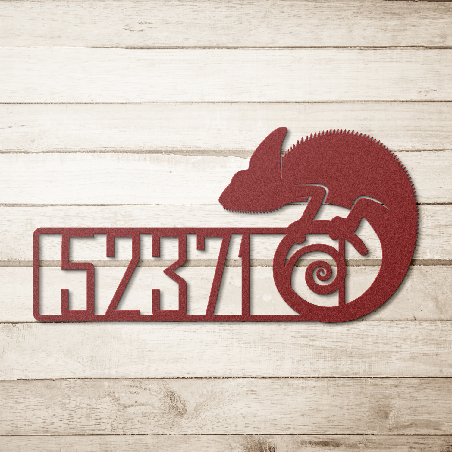 Custom Address Metal Signs