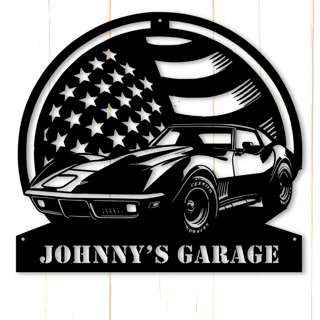 Classic Car & Truck Garage Metal Signs – Muscle Cars, Sports Cars & Vintage Pickups