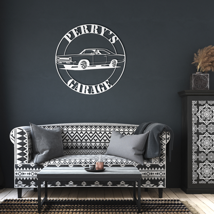 1969_Road_Runner_Metal_Sign__Custom_Ame_White_Dark_Living_Room_Mockup.png