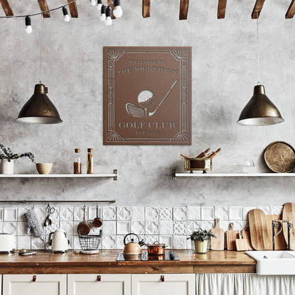 Art_Deco_Custom_Golf_Club_Metal_Sign__P_Copper_Rustic_Kitchen_Mockup.png