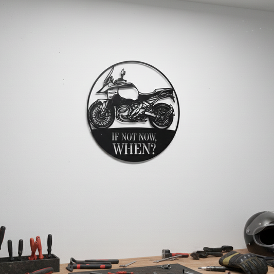 BMW GS 1300 metal wall art