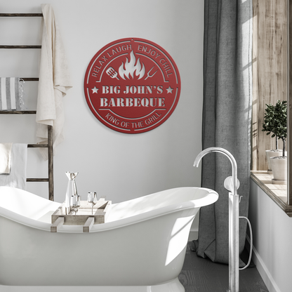 Backyard_BBQ_Metal_Sign__Custom_Outdo_Red_Modern_Bathroom_Mockup.png
