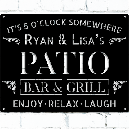 Bar and Grill Sign