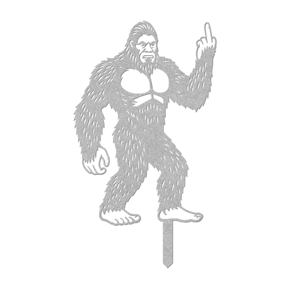 Bigfoot_Metal_Garden_Stake_Flipping_Off__Silver_Transparent_Mockup.png