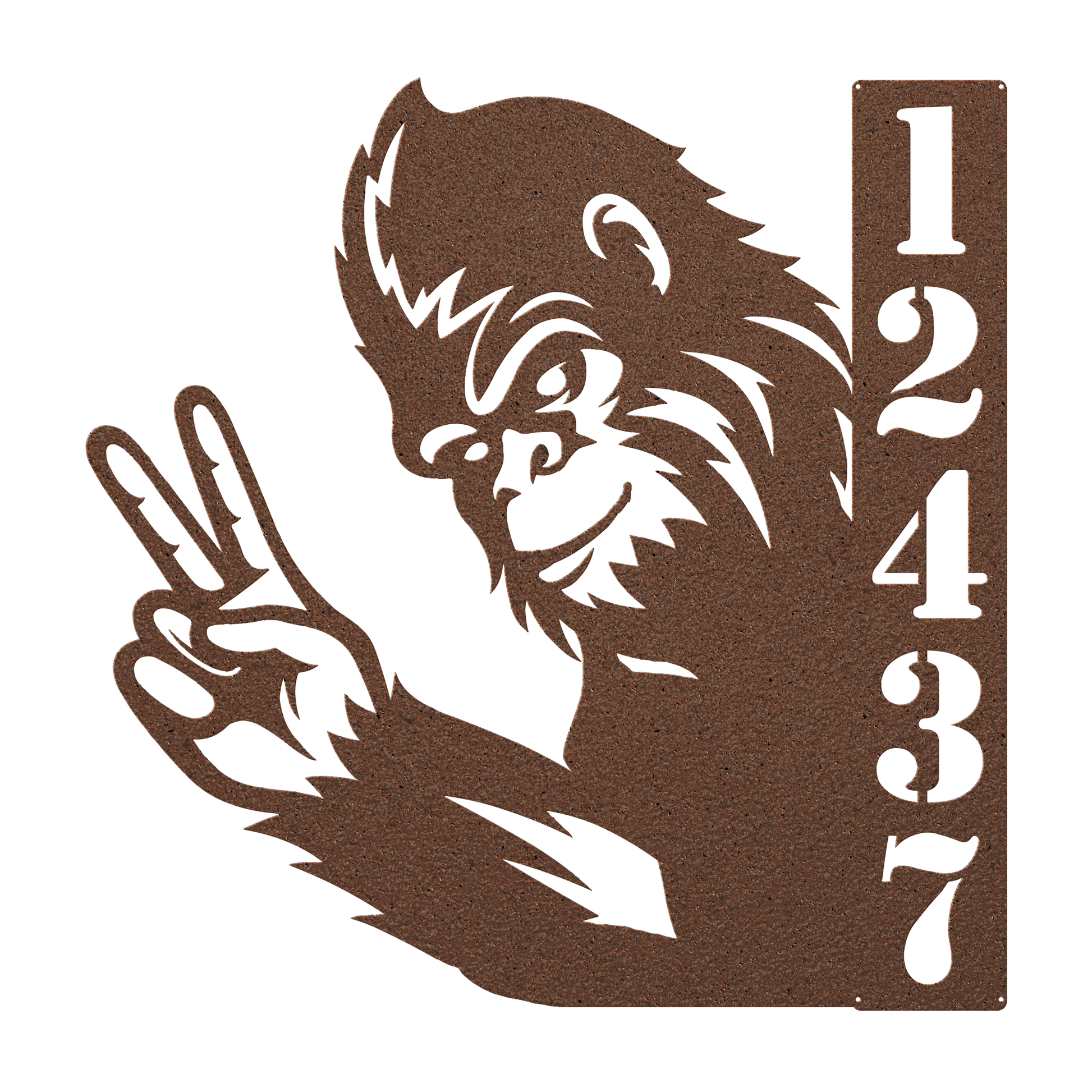 Bigfoot_Peace_Custom_Address_Sign__Pers_Copper_Transparent_Mockup.png