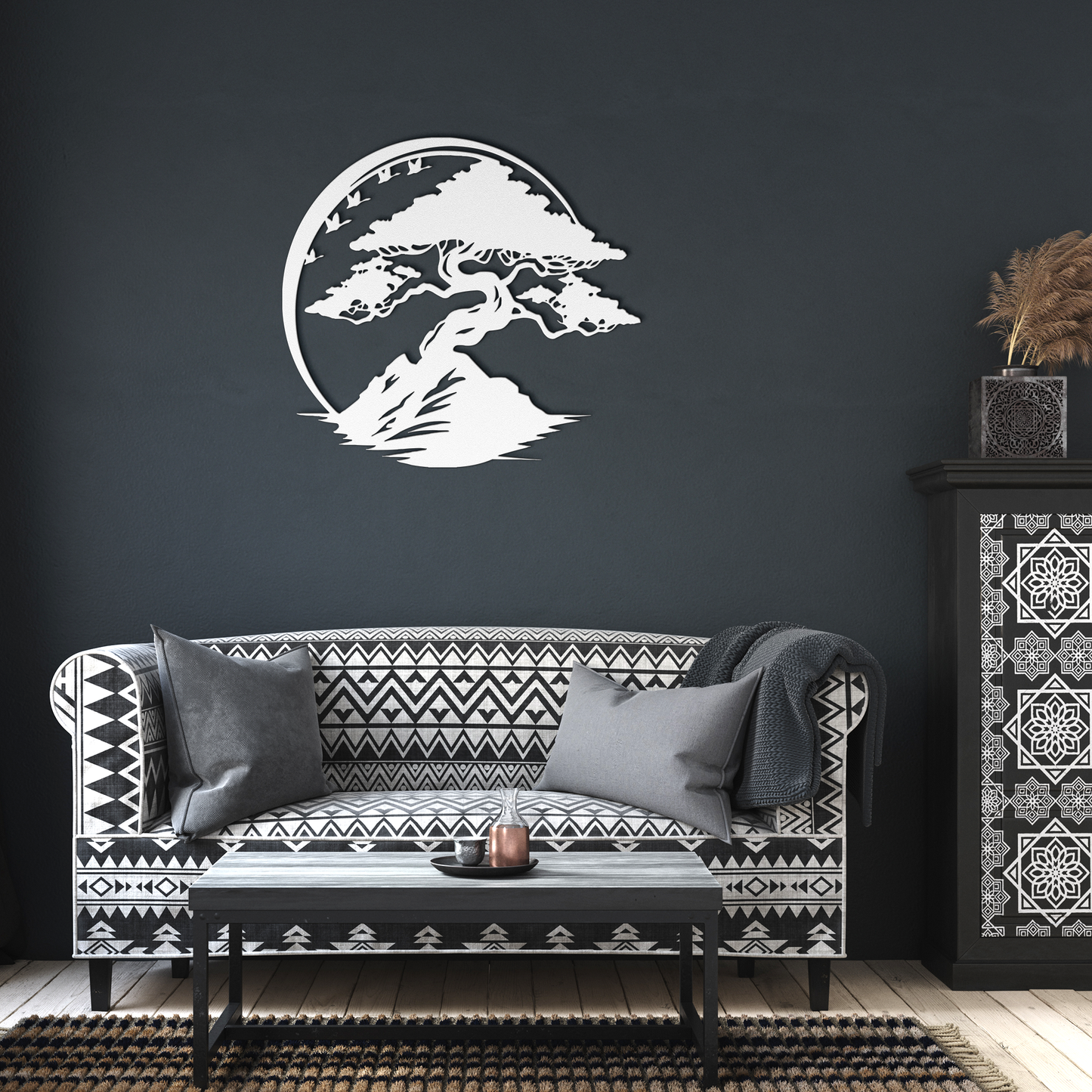 Bonsai_Tree_Enso_Circle_Japandi_Wall_Art_White_Dark_Living_Room_Mockup.png