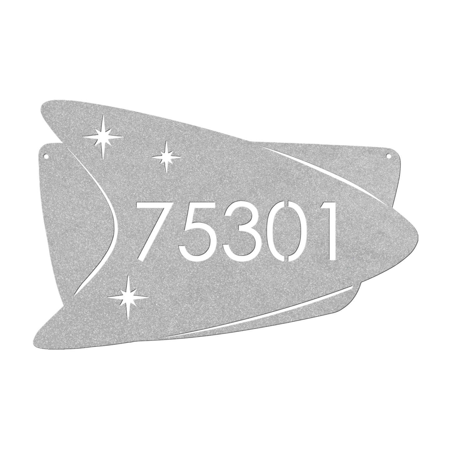 Metal Address Plaque