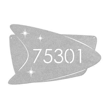 Metal Address Plaque