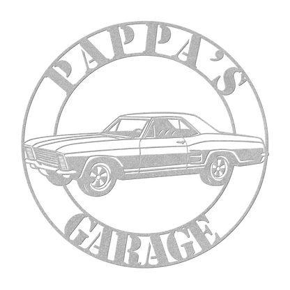 Custom Buick wall plaque