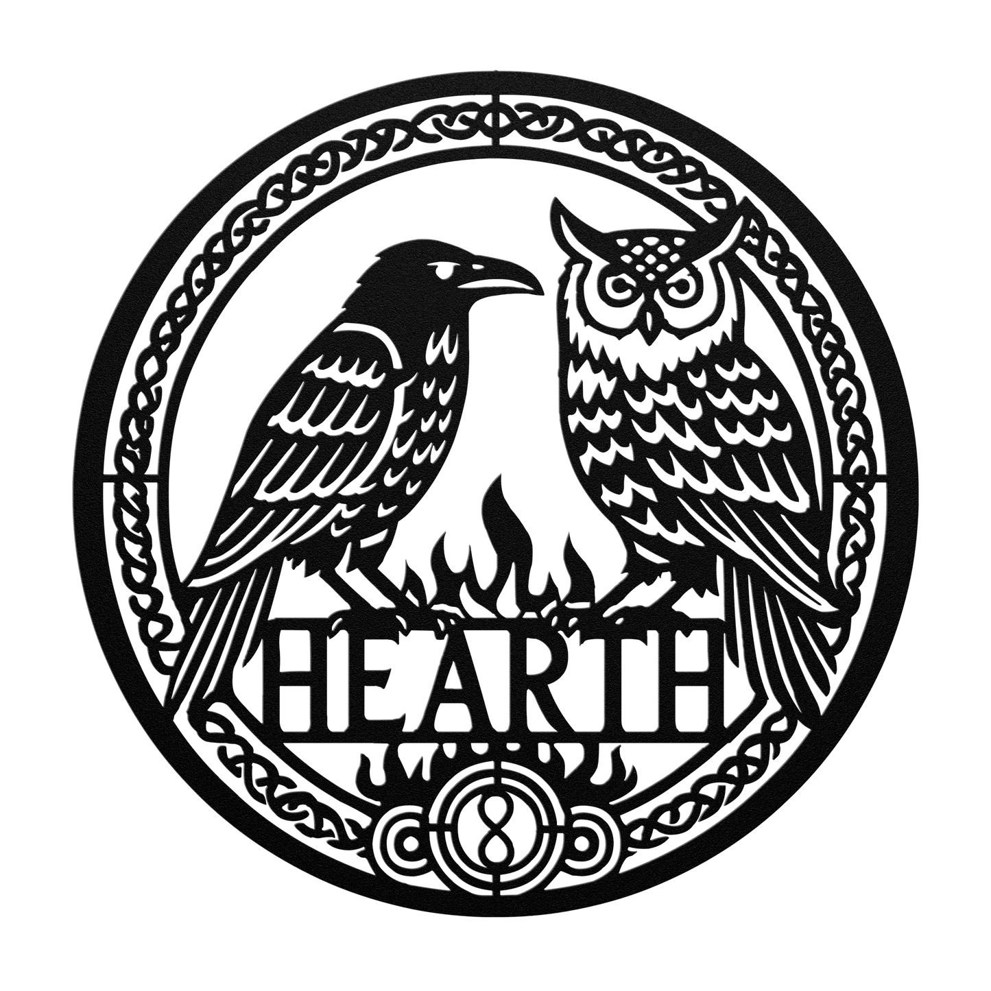 Norse hearth wall art decor