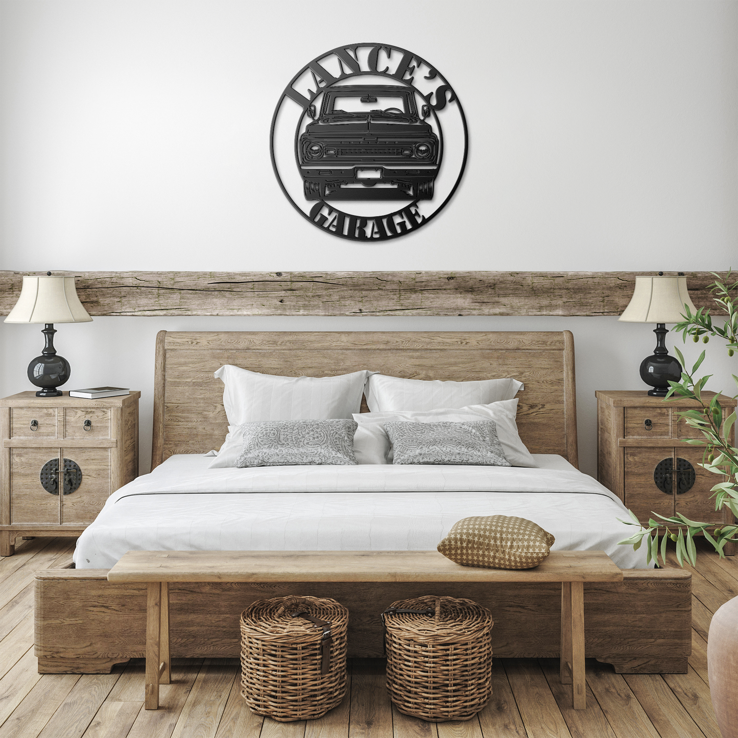 man cave chevy decor