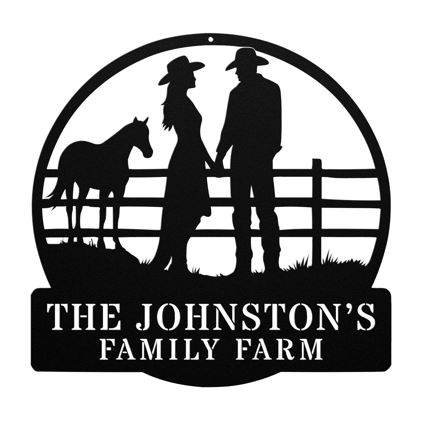 Personalized farm outdoor wall décor USA made