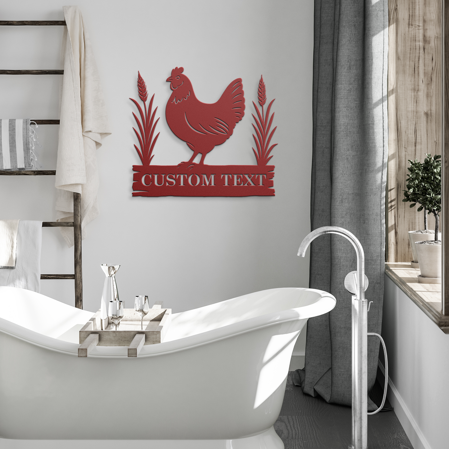 Custom_Chicken_Farm_Metal_Sign_Hen_Hous_Red_Modern_Bathroom_Mockup.png