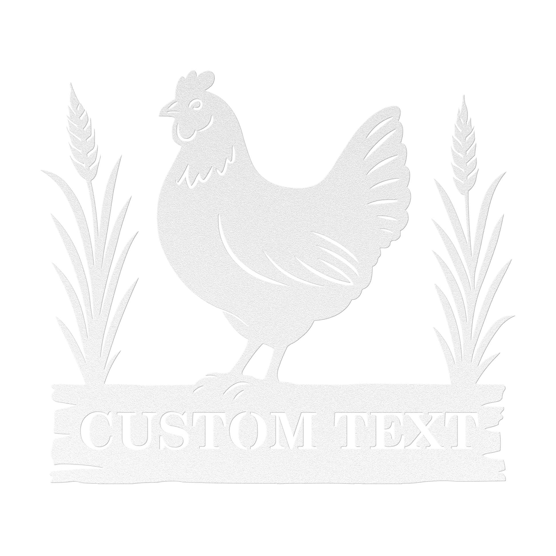 Country farmhouse chicken coop wall decoration