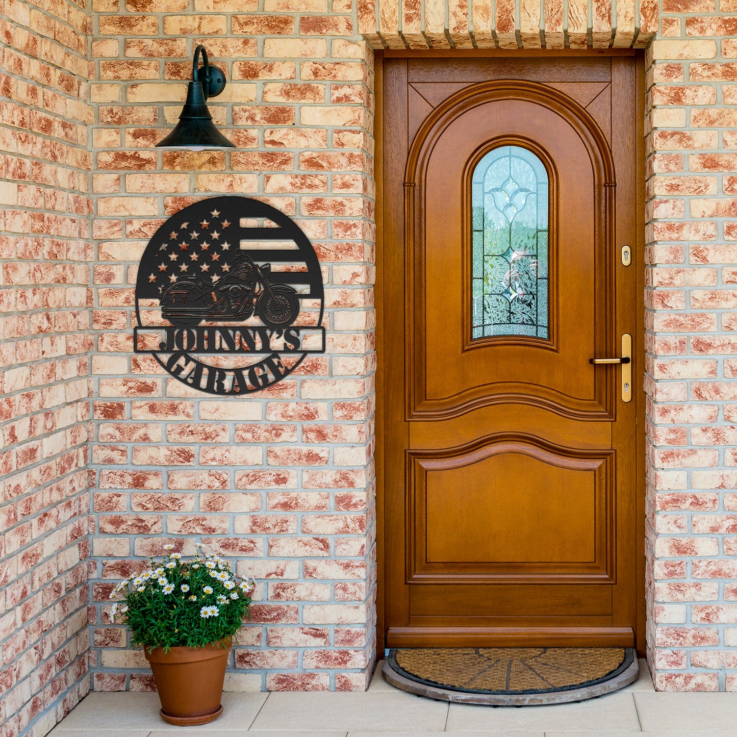 Personalized Motorcycle Sign
