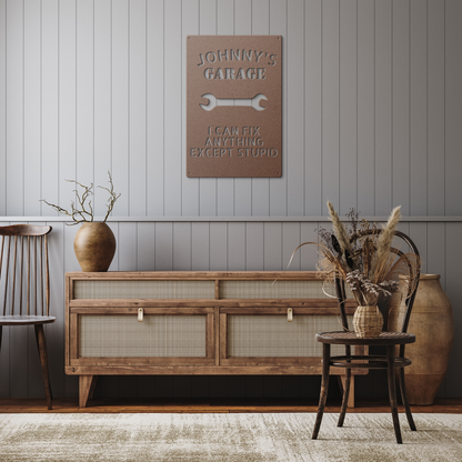 Custom_Metal_Garage_Sign_Personalized_W_Copper_Rustic_Hallway_Mockup.png