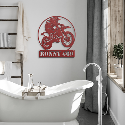 Bespoke Metal Sign for Outdoor & Indoor Display