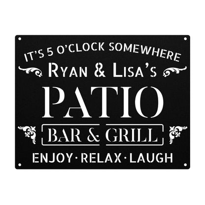 Family Bar and Grill Sign