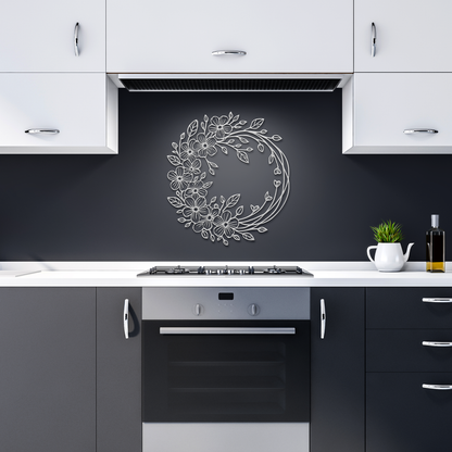 Floral_Metal_Wreath_Wall_Art__Spring__Silver_Dark_Kitchen_Mockup.png