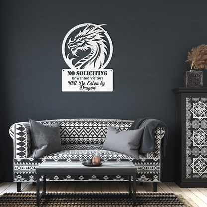 Funny_No_Soliciting_Sign__Dragon_Will_E_White_Dark_Living_Room_Mockup.png