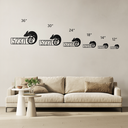 custom metal home signs