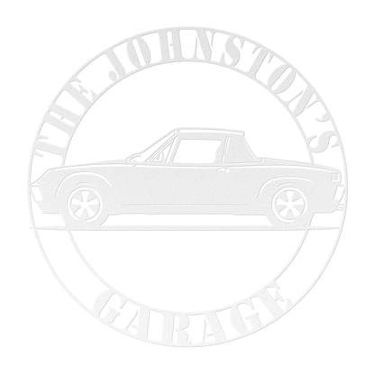 Custom Porsche sign