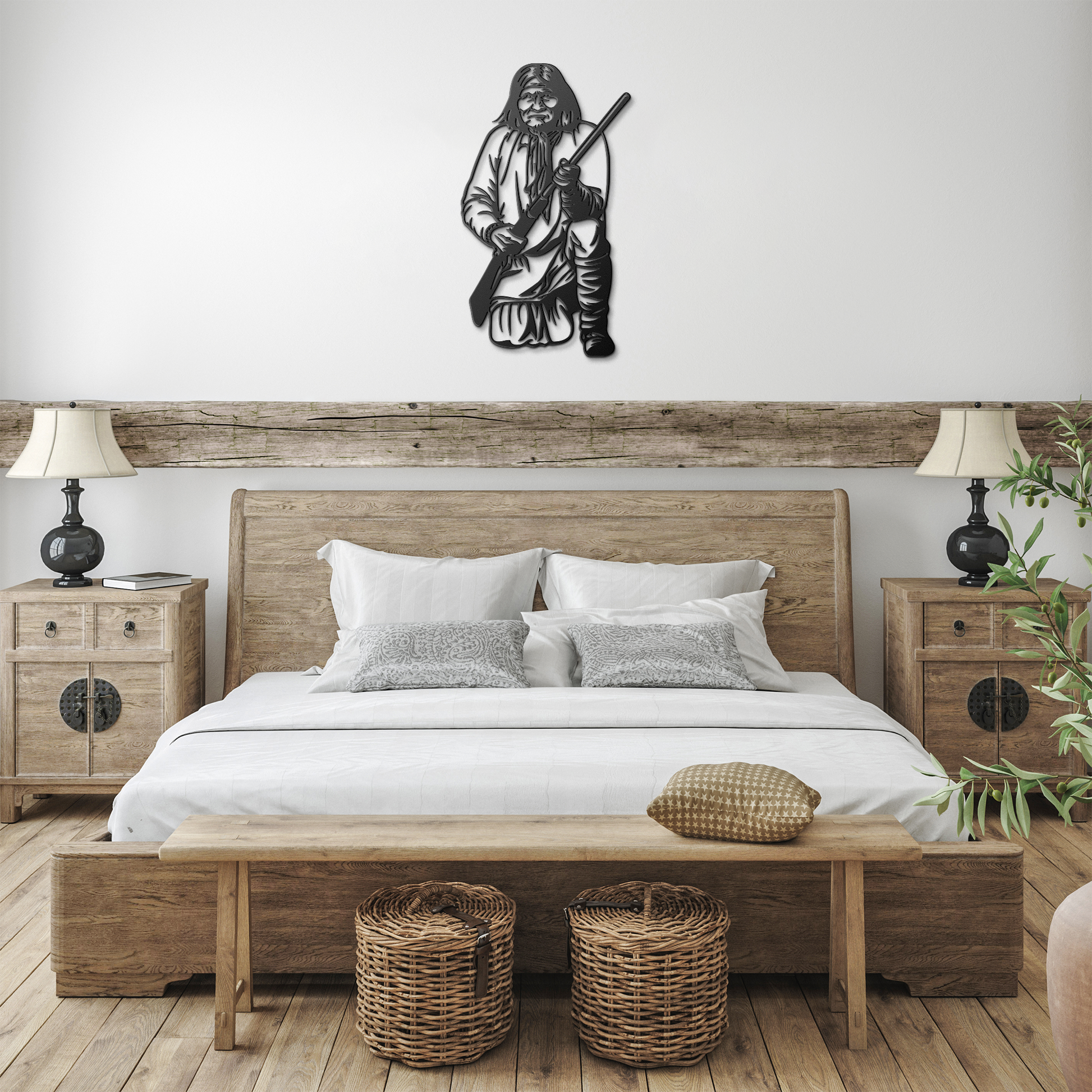 Geronimo_Metal_Sign__Chiricahua_Apach_Black_Farmhouse_Bedroom_Mockup.png