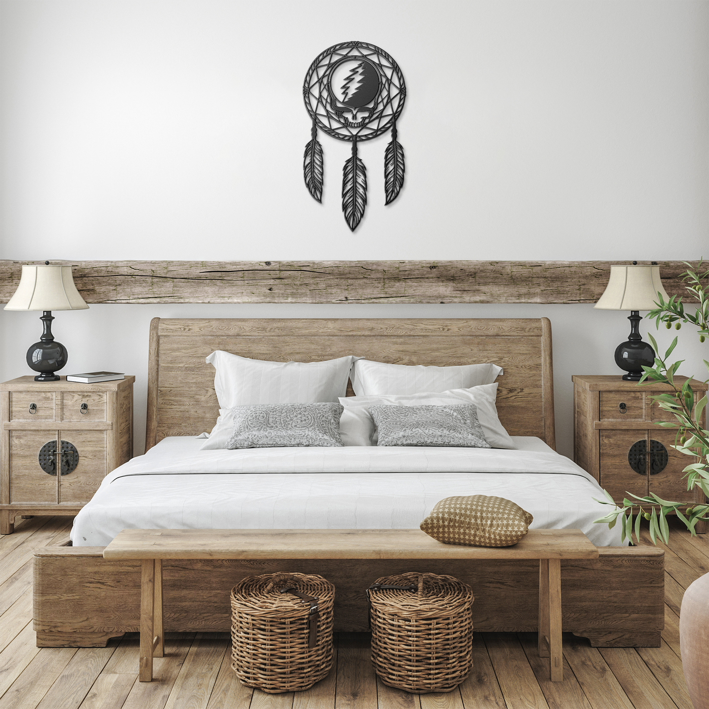 Grateful_Dead_Dream_Catcher_Metal_Wall_A_Black_Farmhouse_Bedroom_Mockup.png