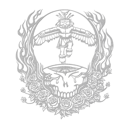 tribal dancer metal wall art