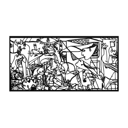 Guernica_Metal_Wall_Art_Pablo_Picasso_G_Black_Transparent_Mockup.png