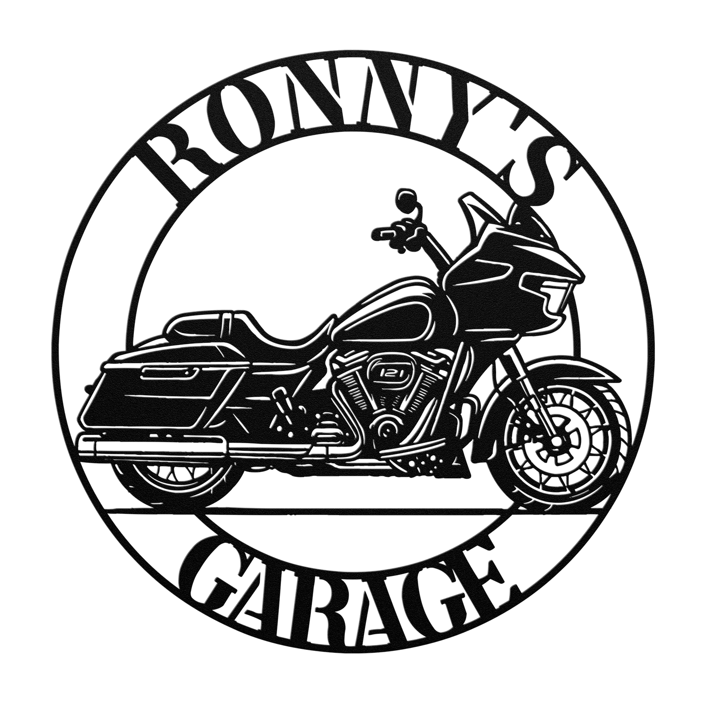 Personalized Road Glide shop sign