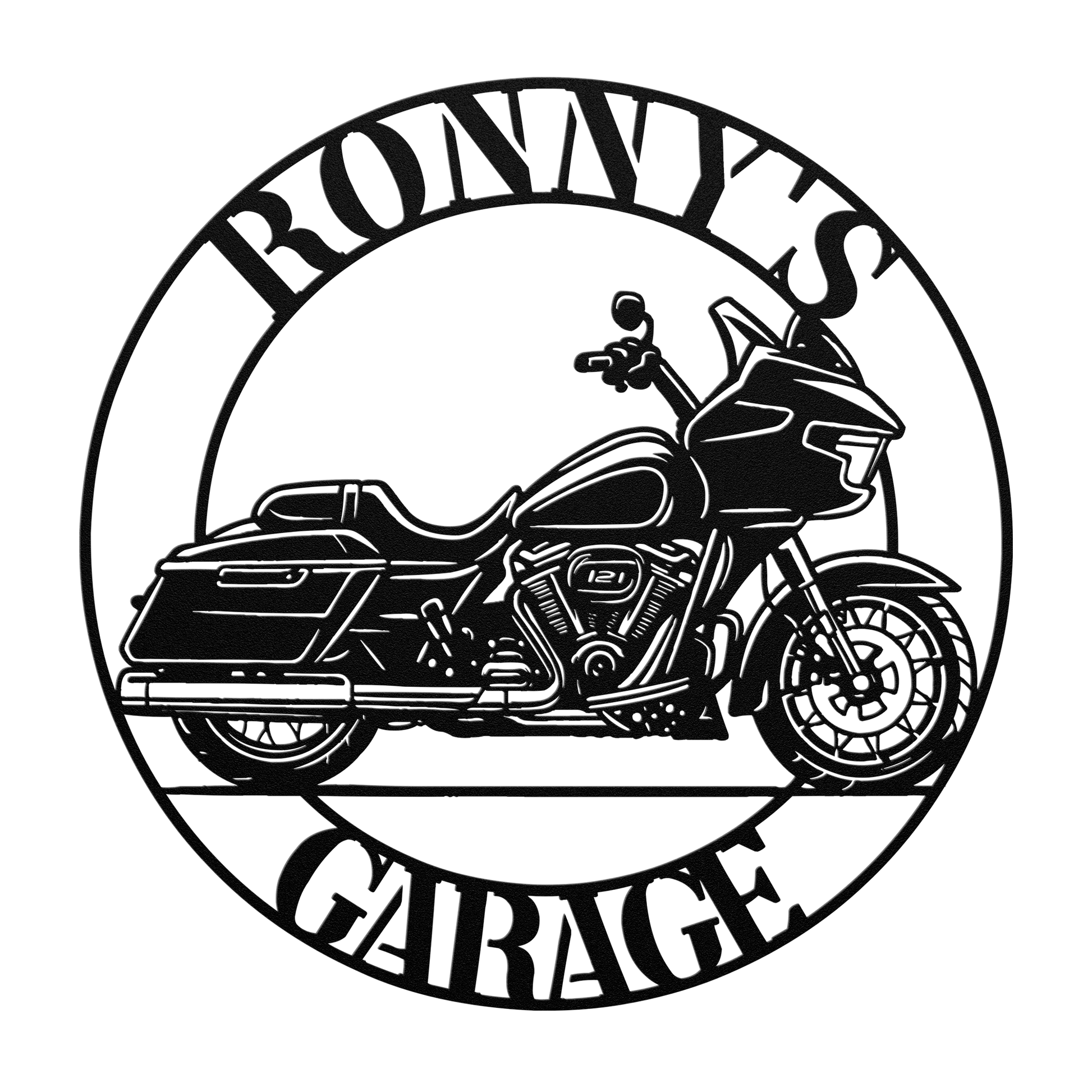 Personalized Road Glide shop sign