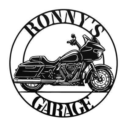 Personalized Road Glide shop sign
