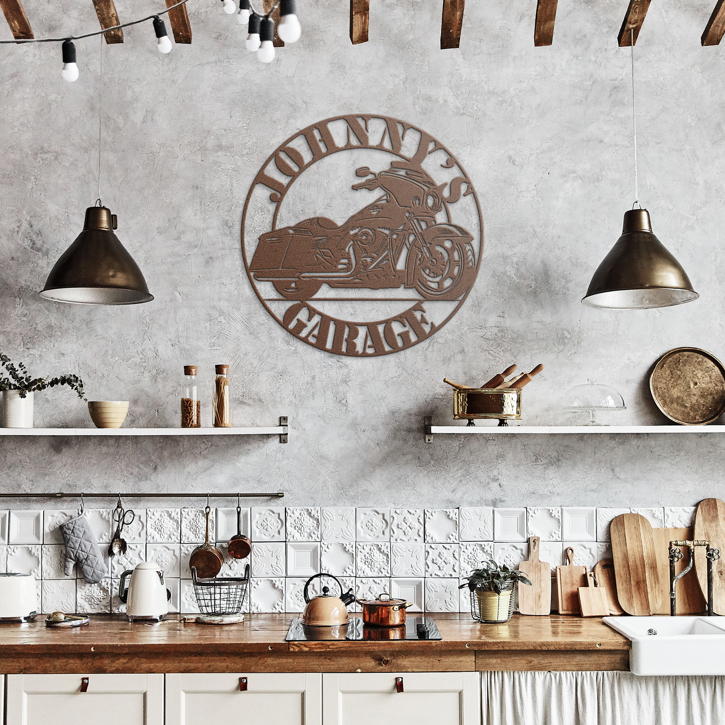 Harley_Road_Glide_Metal_Sign__Custom_Mo_Copper_Rustic_Kitchen_Mockup.png