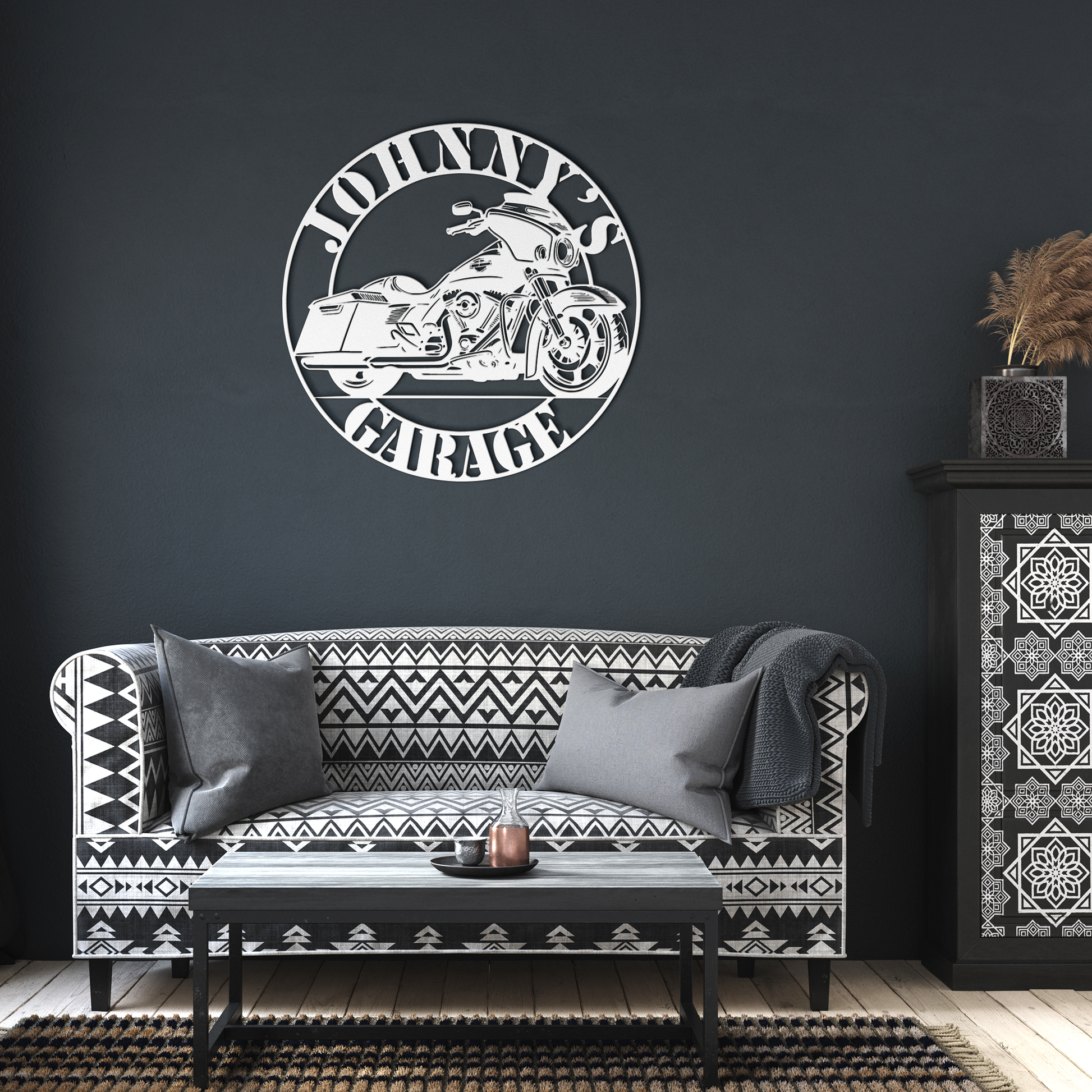 Harley_Road_Glide_Metal_Sign__Custom_Mo_White_Dark_Living_Room_Mockup.png