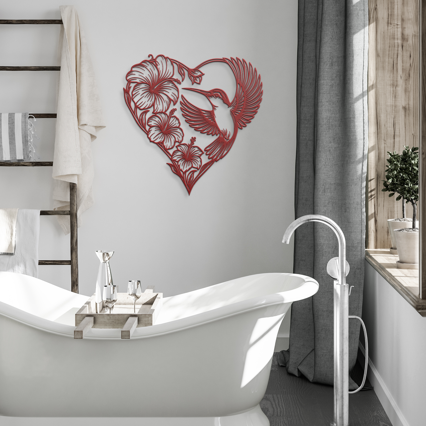 nature metal wall art outdoor