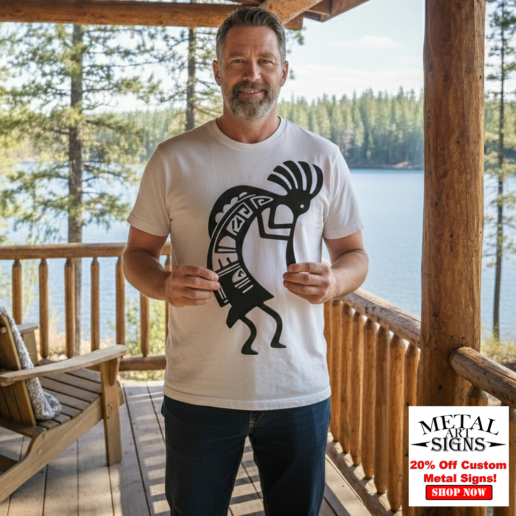 Kokopelli Metal Wall Art