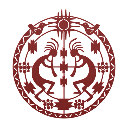 western metal artwork