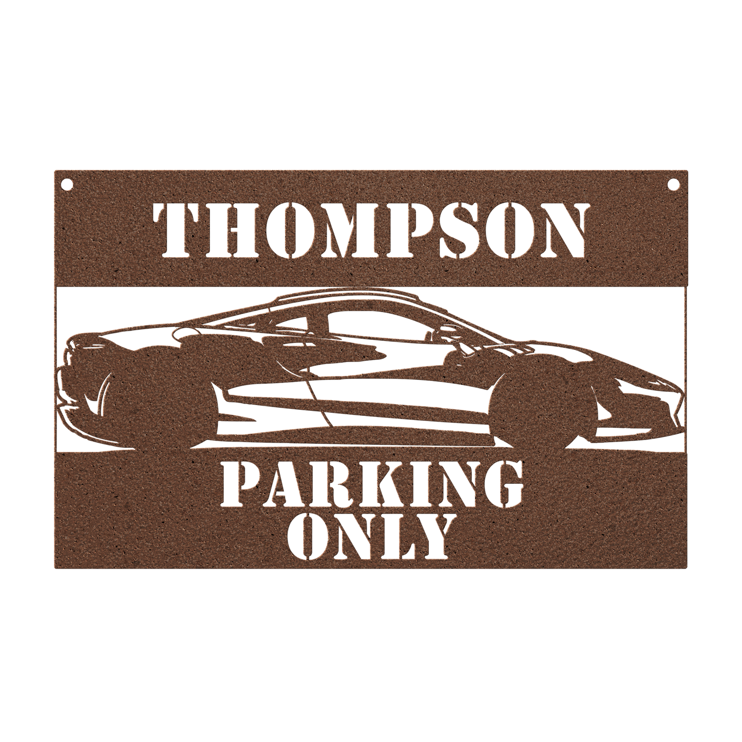 Personalized Garage Parking Sign 