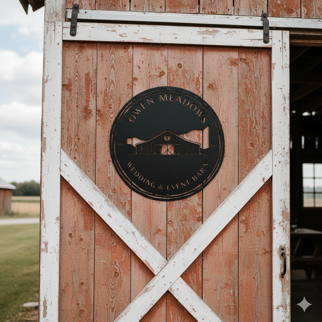 Custom Metal Sign – Your Design or Logo