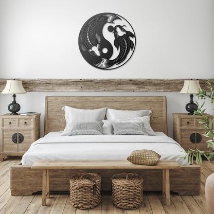 Metal_Koi_Fish_Wall_Art__Yin_Yang_Zen_Black_Farmhouse_Bedroom_Mockup.png
