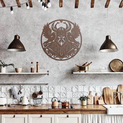 Metal_Sign__Viking_Warrior_Norse_Wall_A_Copper_Rustic_Kitchen_Mockup.png