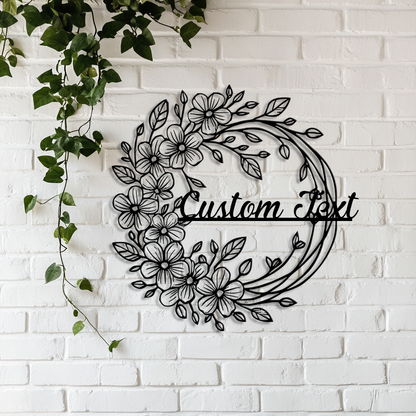 Farmhouse daisy floral sign