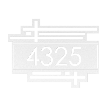 Custom Metal House Address Numbers