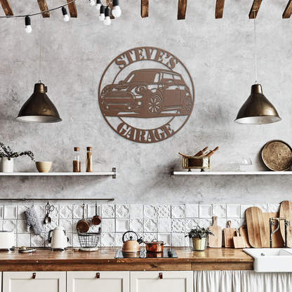 Mini_Cooper_Metal_Sign__Custom_British__Copper_Rustic_Kitchen_Mockup.png