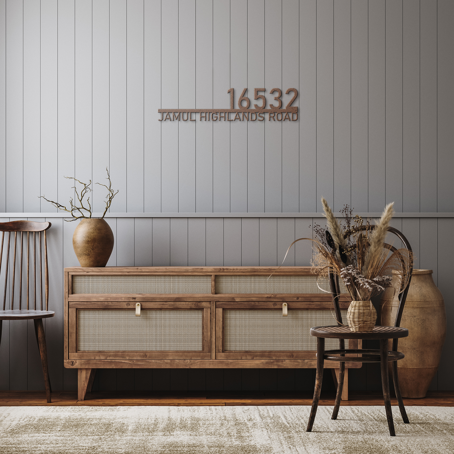 Modern_Metal_House_Number_Sign__Custom__Copper_Rustic_Hallway_Mockup.png