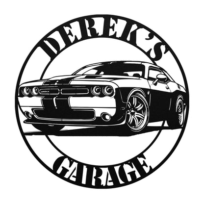 Dodge Challenger Sign