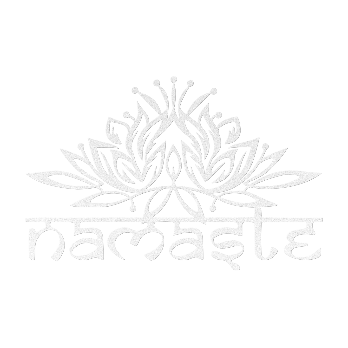 Namaste_Metal_Sign__Lotus_Flower_Wall_White_Transparent_Mockup.png